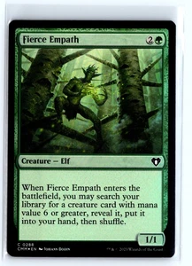 FOIL Fierce Empath Commander Masters Common – MTG Magic the Gathering Card - Picture 1 of 5