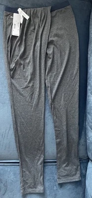 Nuevo con etiquetas Pantalones Lacoste Gris Azul Cintura Talla 2 Acanalados Salón Yoga Pantalones deportivos Pantalones Foto 1 de 4