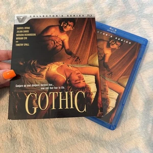 GOTHIC Blu-Ray + RARE Slipcover Vestron Collector's Series - Picture 1 of 6
