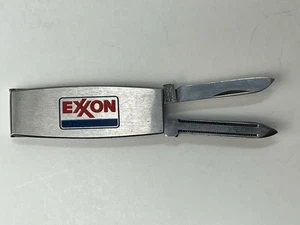 💥Vintage 70er Jahre Exxon Taschenmesser Made In Japan Barlow Stahl Öl 1 Tag Versand!👍 - Bild 1 von 5