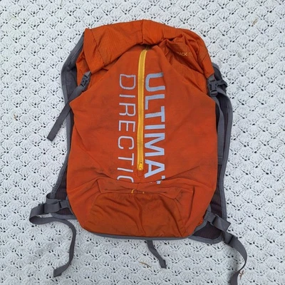 Ultimate Direction Fastpack 15 M/L Orange Hydration Hiking Running Backpack - Image 1 of 4