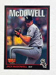 1993 Donruss Triple Play 158 Jack McDowell Chicago White Sox MLB - kostenloser Versand BLG - Bild 1 von 2