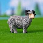  6 Pcs Sculptures De Moutons Figurine Animaux Miniatures Jouet Bureau
