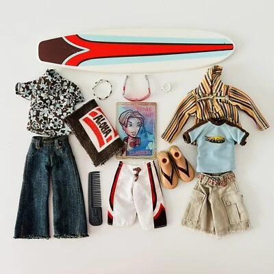 Ropa, zapatos y accesorios Cameron de verano Sunkissed para muñecas Bratz. Boyz Beach ☀️ Foto 1 de 4