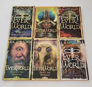 EverWorld Collection 1,2,3,4,8 & 11 By K.A. Applegate Scholastic Paperback - Picture 1 of 14