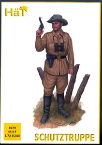 HaT Miniatures 1/72 SCHUTZTRUPPE Kolonialsoldaten Figurenset - Bild 1 von 3