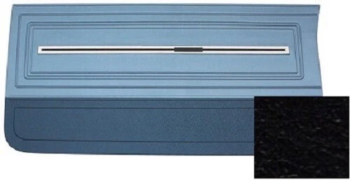 Chevelle 1966, paneles de puerta delantera El Camino - negro Foto 1 de 1