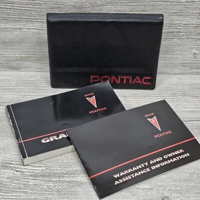 Pontiac Grand Prix 2002 manual para propietarios de automóviles asistencia de garantía carpeta de vinilo Foto 1 de 4