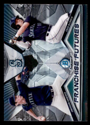 2020 Bowman Chrome Draft Franchise Futures #FFCE Zach DeLoach/Emerson Hancock - Image 1 of 2