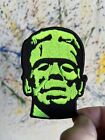 Frankenstein Iron On Patch Bright Green Horror Movie Classic