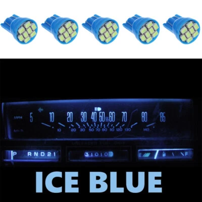 Gauge Cluster LED Dashboard Bulbs Ice Blue For Oldsmobile 78-88 Olds Cutlass - Image 1 of 4