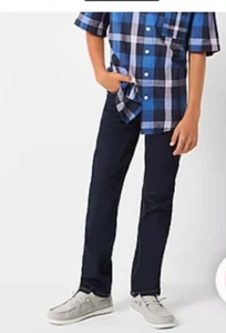 There Abouts Jeans Boys 8 Adjustable Waist Stretch Fabric Skinny Fit Jean blue - Picture 1 of 6