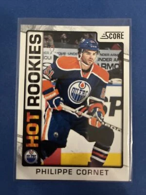2012-13 Score #501 Hot Rookies Rookie RC Philippe Cornet Edmonton Oilers - Image 1 of 2