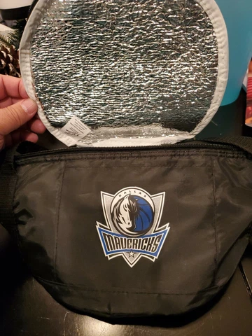 NBA -Dallas Mavericks- Insulated Lunch Bag/Cooler with Handle. NEW Cover