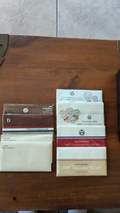 1980 - 1989 P and D US mint Sets. Brilliant Uncirculated - Picture 1 of 1