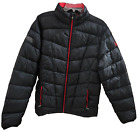 Manteau de garage noir Raynor veste tampon de sport pour hommes Spyder taille moyenne
