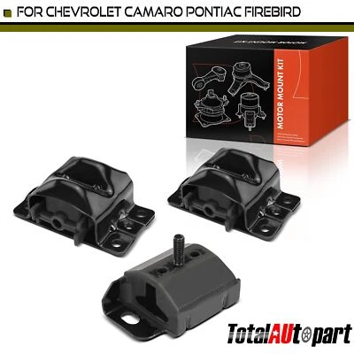 3x Montaje de motor y transmisión para Chevy Camaro 1982-1992 Pontiac Firebird Foto 1 de 4