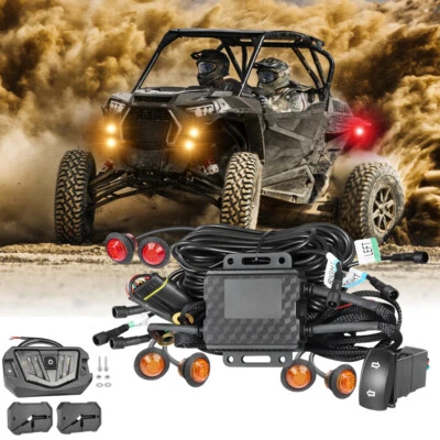 UTV Dome light w/ Turn Signal Kit For Polaris RZR 900 1000xp Turbo Street Legal - Image 1 of 4