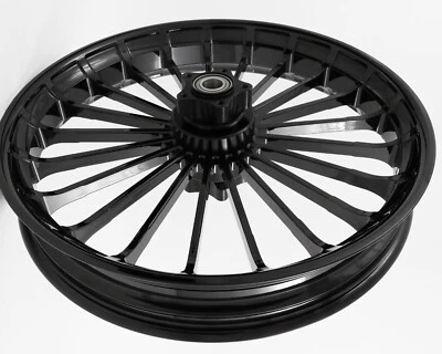 Turbine Forged Black 21" Wheel for Harley-Davidson Motorcycles Low Rider ST - Image 1 of 3