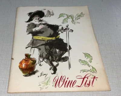 Holland-America Line Huge Lot (40) Vintage Menus and Wine List 1954 & 1955 Rare - Image 1 of 4