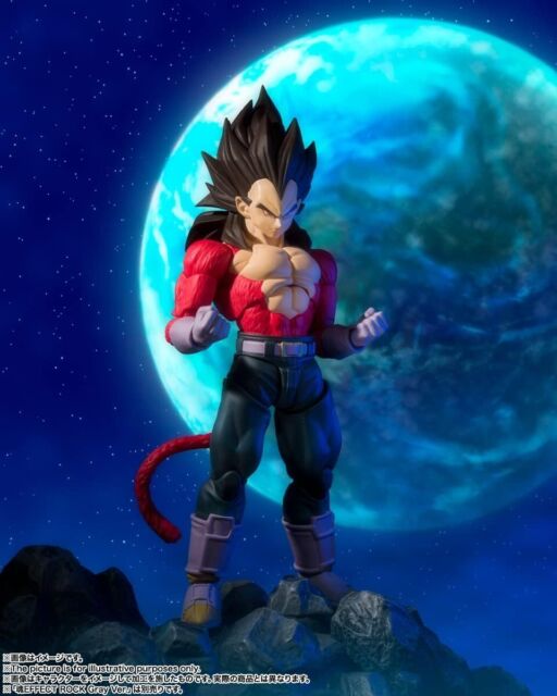 Boneco Articulado - Dragon Ball Super - Super Saiyan 4 Vegeta