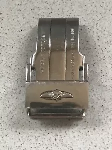 Original Breitling Deployment Deployant Clasp Buckle Strap Steel 23mm - Picture 1 of 2