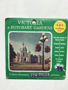 Victoria and Butchart Gardens View Master S4 Packet 1955 - Picture 1 of 1