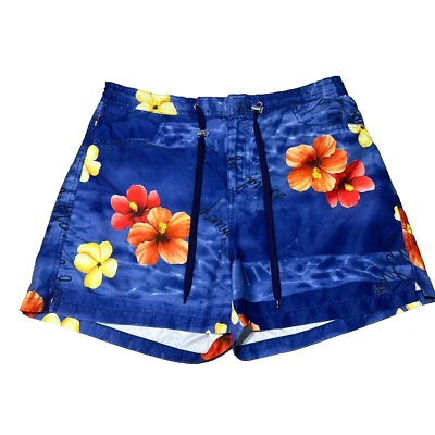 Body Glove Board Shorts Para Hombre Grande Azul Floral Hawaiano Cordón Natación Usado en Excelente Condición Foto 1 de 4
