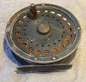 Kalamazoo Vintage 1684 Fly Reel Reel Tag Working - Picture 1 of 3