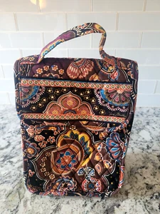 Vera Bradley Kensington Lunch Bag Flap Hook Loop Closure - Picture 1 of 6
