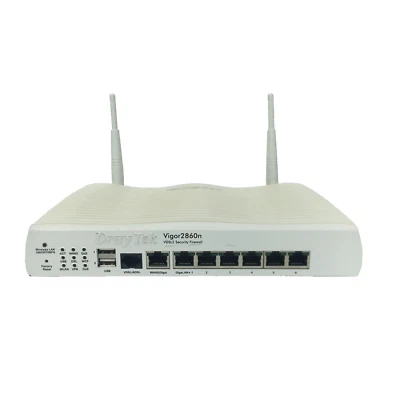 DrayTek Vigor2860n vDSL2 Wireless & Security Firewall with UK PSU - Image 1 of 4
