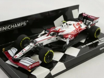 Minichamps Alfa Romeo C41 Antonio Giovinazzi Bahrain GP 2021 1/43 417210199 - Immagine 1 di 3