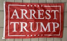 Donald Trump For Prison Flag FREE USA SHIP Dems Arrest Trump Liberal Sign 3x5'