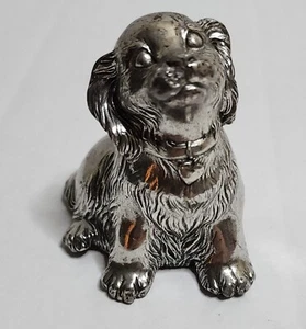 REED & BARTON SILVER COCKER SPANIEL FIGURE - Picture 1 of 5