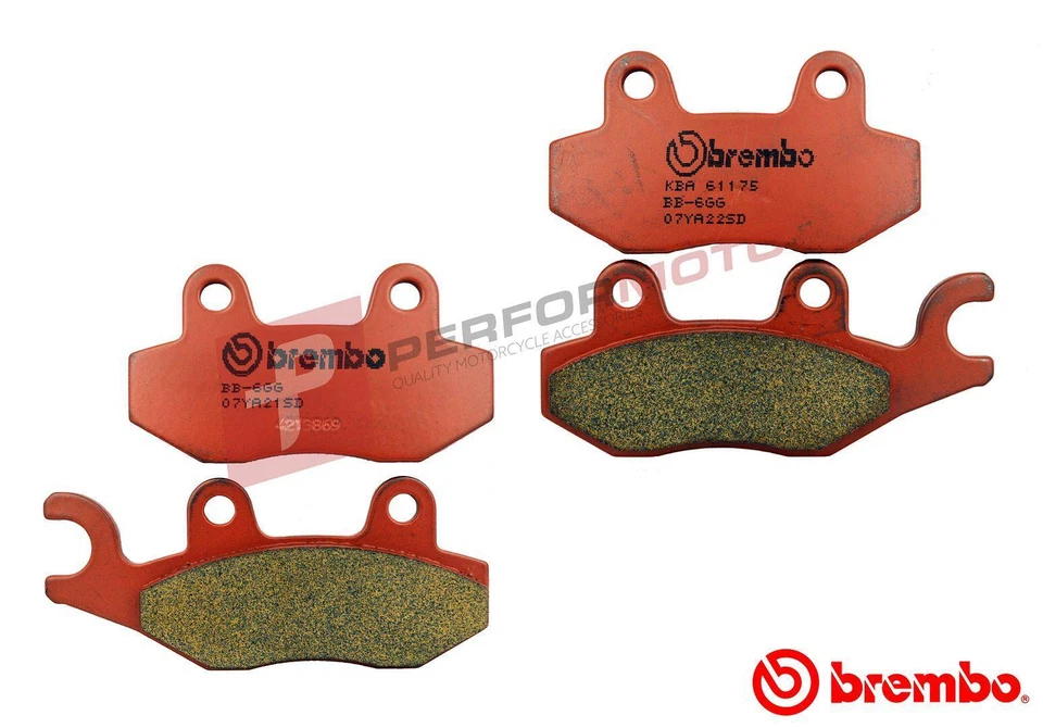 Brembo SD Sintered Front Brake Pads fits Yamaha YFM700 R Raptor 2006-2012 - Image 1 of 1