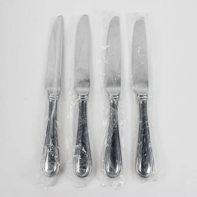 Lote de 4 Cuchillos de Cena Martha Stewart Cubiertos MFS7 (Inox) 10" de Largo Foto 1 de 4