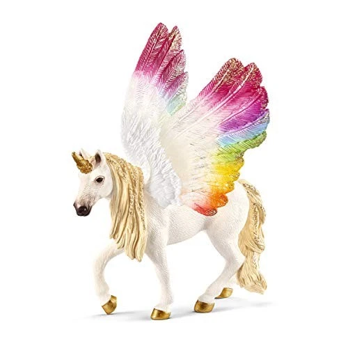 Schleich 70576 Winged Rainbow Unicorn Foal Multicolor 16 cm Modern