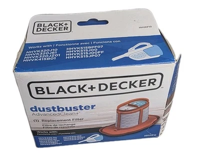Filtro de vacío Black & Decker OEM HHVKF10 HHVK515JZ01 HHVK515BPF07 HHVK515J00 Foto 1 de 4