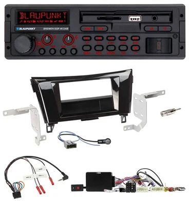 Blaupunkt SD Lenkrad USB Bluetooth DAB Autoradio für Nissan Qashqai 14-18 X-Trai - Bild 1 von 4
