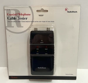 Probador de cable coaxial/teléfono Radio Shack, NUEVO - Imagen 1 de 8