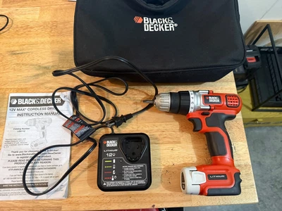 BOLSA DE TALADRO/CARGADOR/TRANSPORTE BLACK & DECKER 12V ***USADA EXCELENTE*** Foto 1 de 4