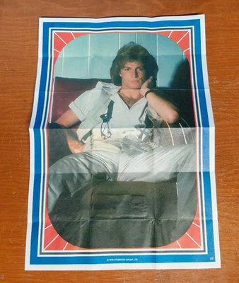 Andy Gibb poster, #37/42, 1978 Donruss, no tears, pinholes, writing!! - Image 1 of 4