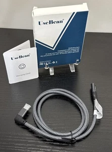UseBean USB-C MALE to FEMALE 90 Degree Right Angled 3.3 Feet Extension Cable - Picture 1 of 10