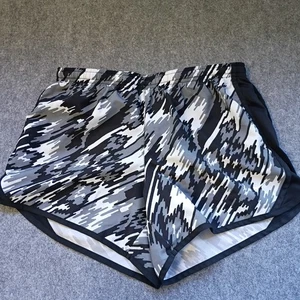 Nike Dry Fit Running Shorts Girls Size XL Black/ White - Picture 1 of 8