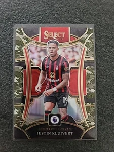 2023-24 Panini Select Premier League #105 Justin Kluivert Camo #/175 Bournemouth - Picture 1 of 7