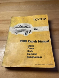 Toyota Van 1988 Repair Manual RM079U - Picture 1 of 7