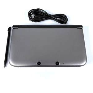 Nintendo 3DS XL LL Plateado Negro NTSC-J Edición Japonesa De Japón [Excelente] - Imagen 1 de 21