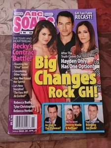 ABC Soaps In Depth Magazine - Big Changes Rock GH! April 11, 2016 Issue - Picture 1 of 3