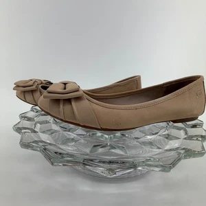 Ballerine donna BORN in pelle marrone con fiocco taglia 8,5 M - Foto 1 di 14