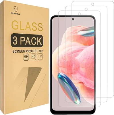 Mr.Shield [3-Pack] Screen Protector For Xiaomi (Redmi Note 12 4G) clear  - Image 1 of 4